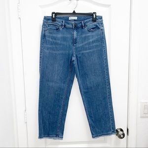 J. Jill Straight Leg Cropped Jeans